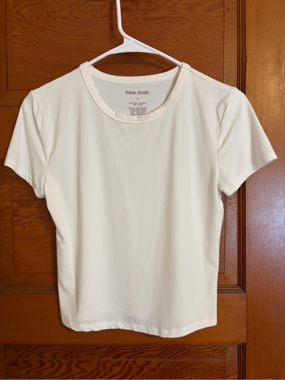 Medium women’s everyday basic crop top by Pink Rose